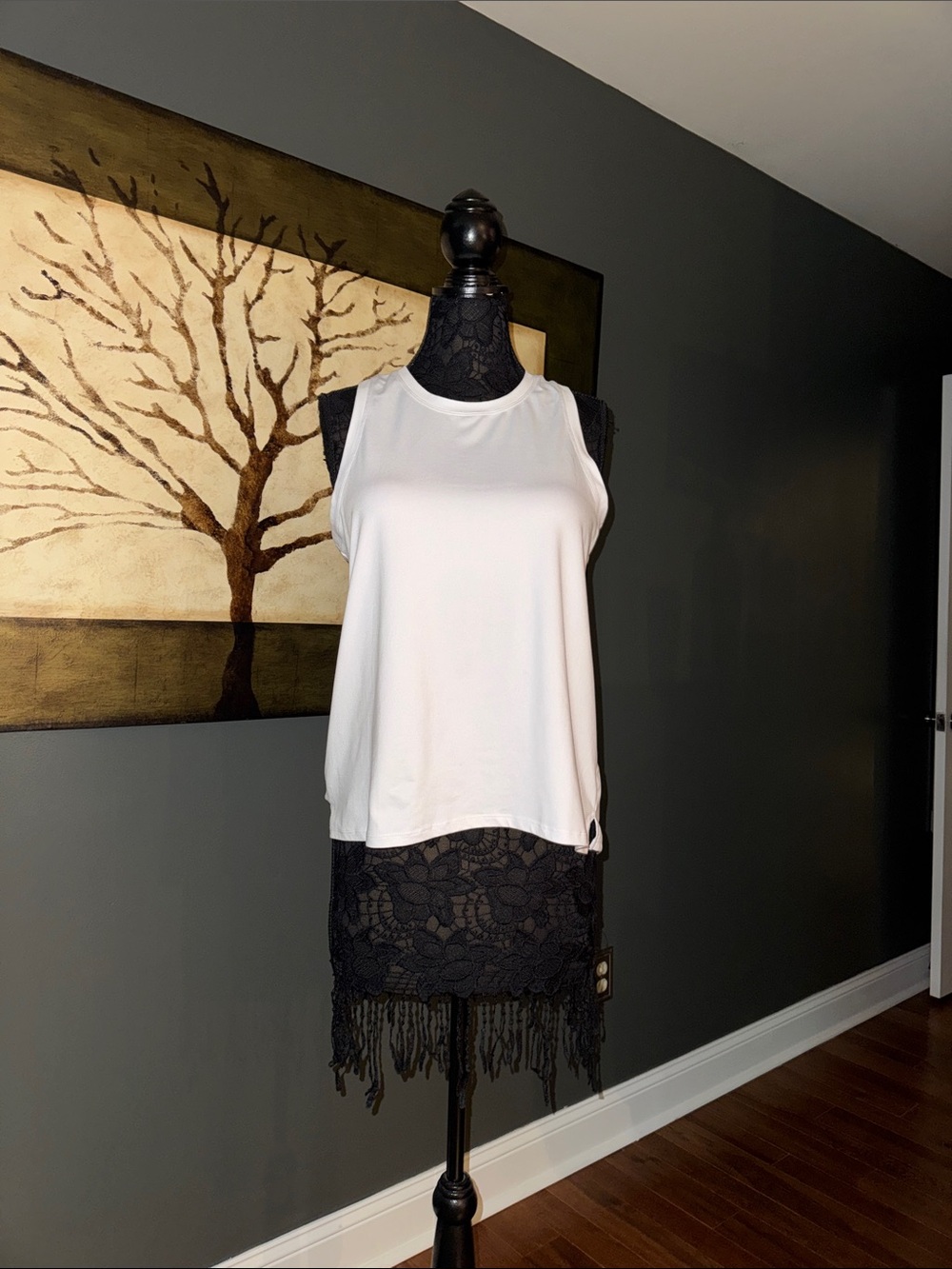 Kyodan White Athletic Tank Top